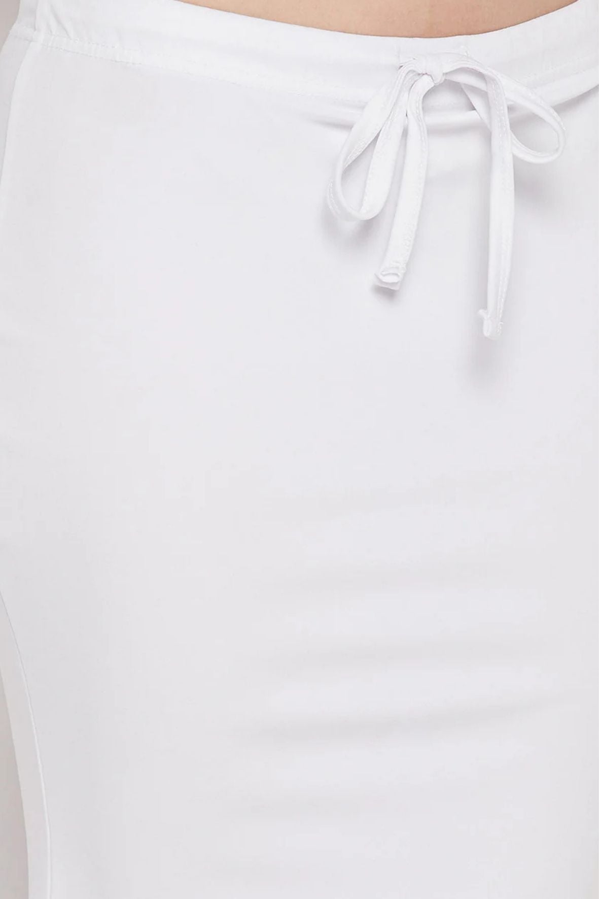 White Petticoat Saree Shapewear Inskirt