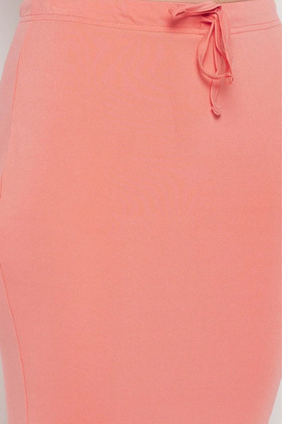Peach Petticoat Saree Shapewear Inskirt