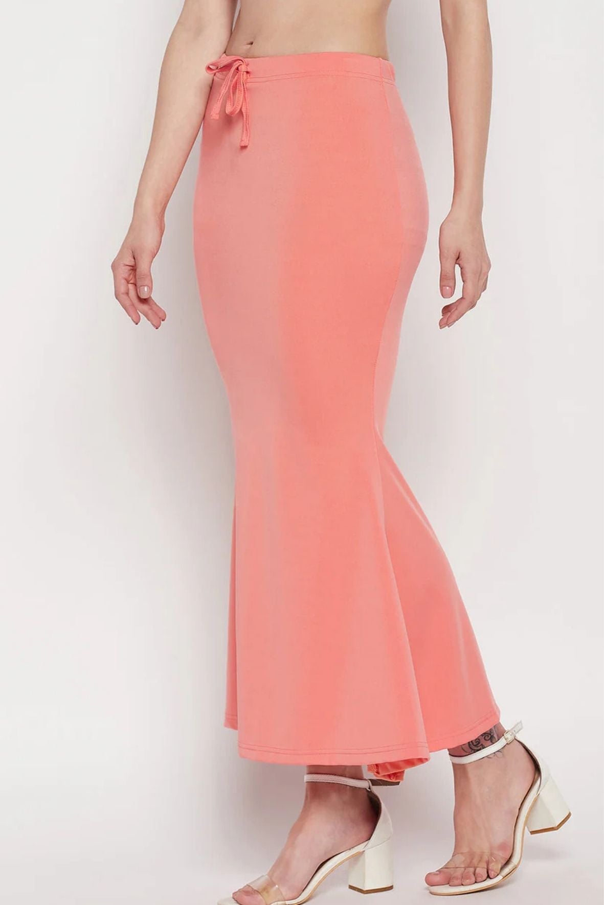 Peach Petticoat Saree Shapewear Inskirt