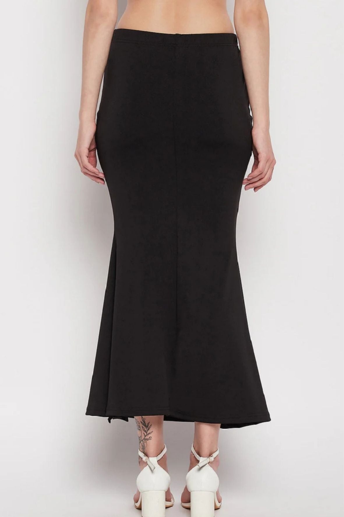 Black Petticoat Saree Shapewear Inskirt