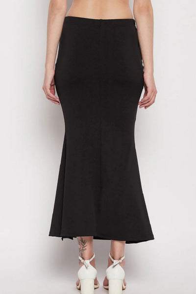 Black Petticoat Saree Shapewear Inskirt