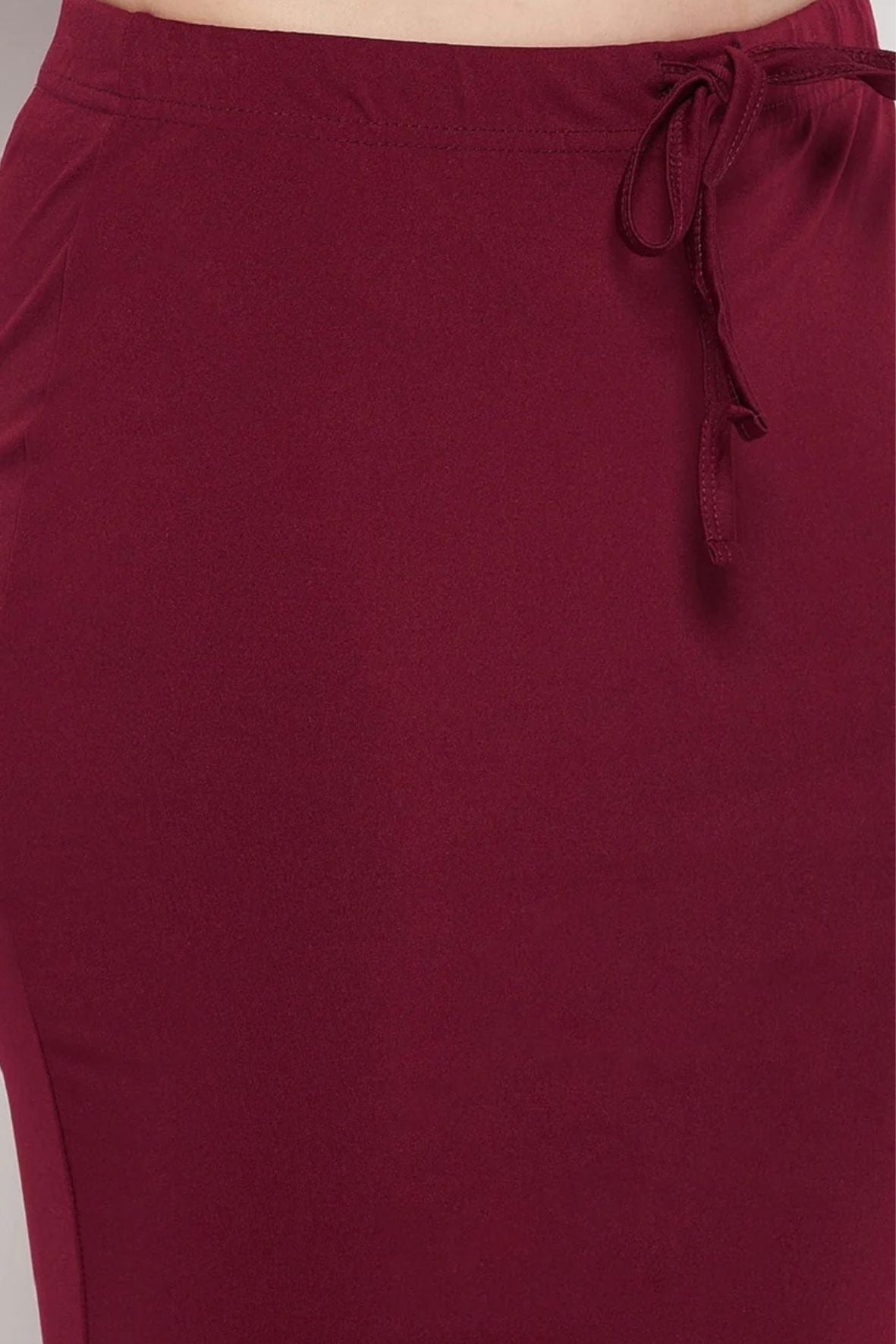 Maroon Petticoat Saree Shapewear Inskirt