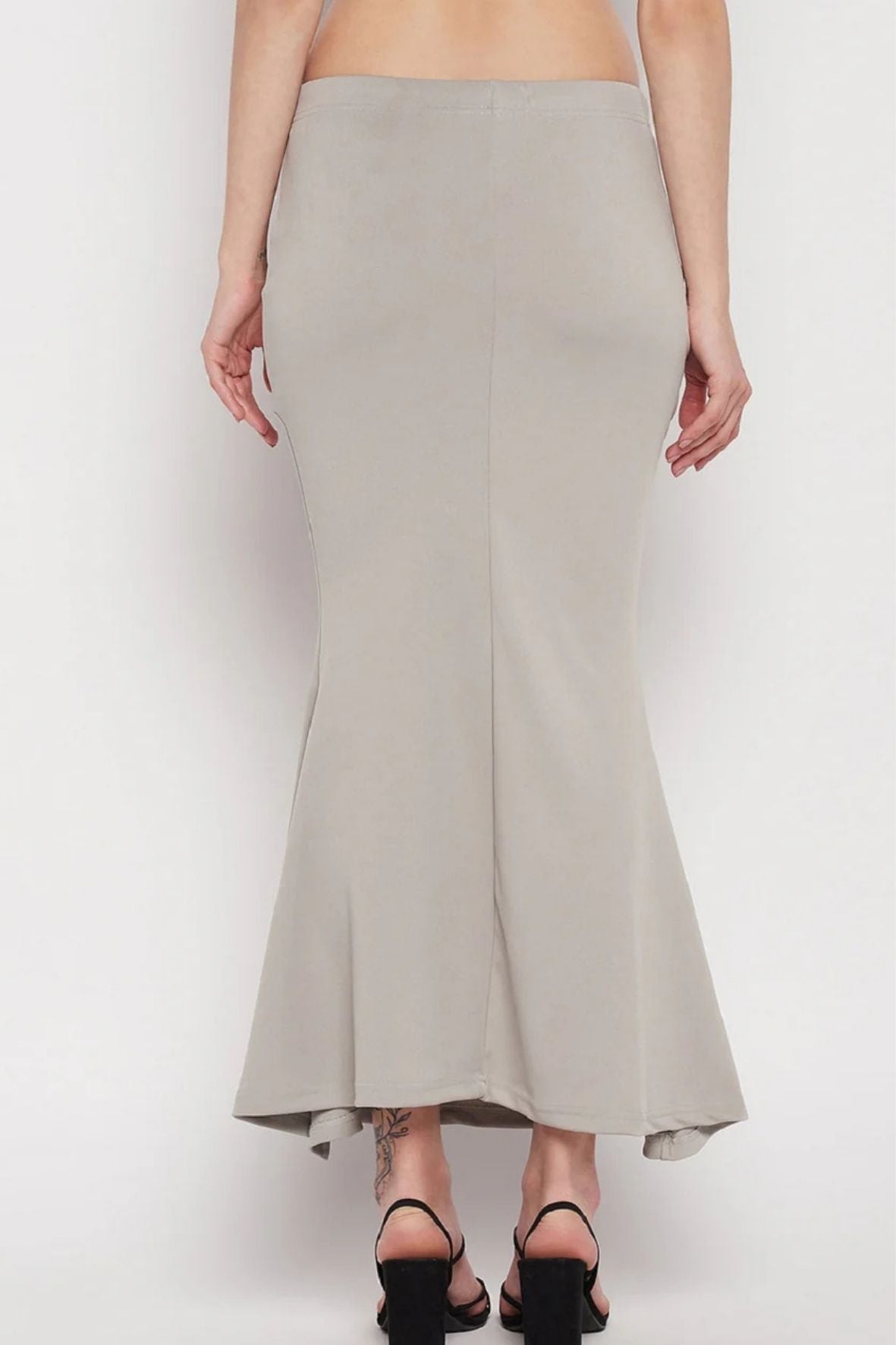 Light Grey Petticoat Saree Shapewear Inskirt