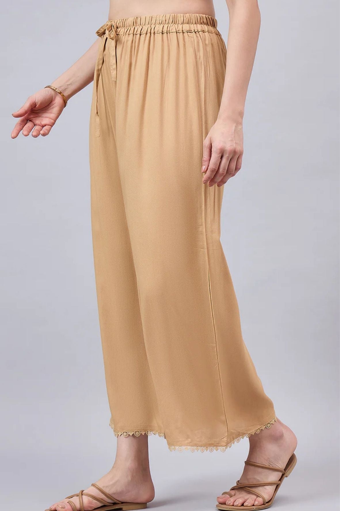 Skin Lace Palazzos