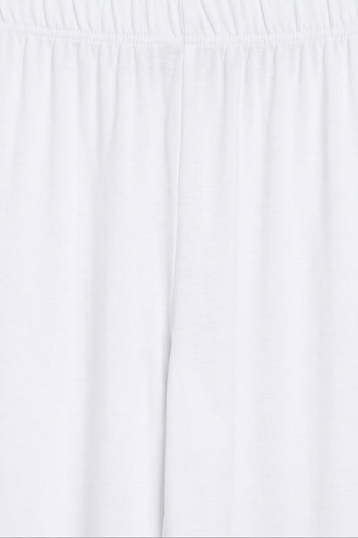 Pure White Viscose Palazzo