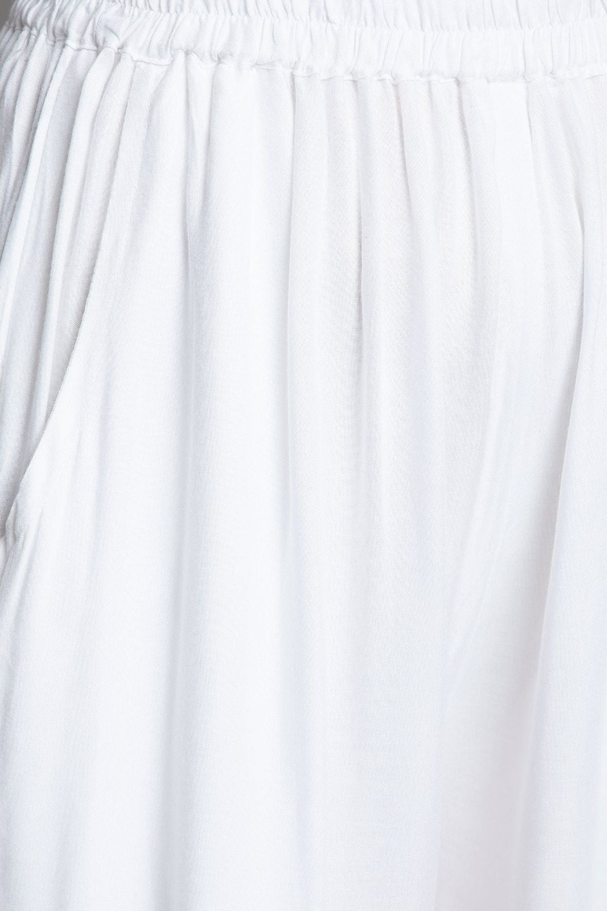 White Plain Rayon Palazzo