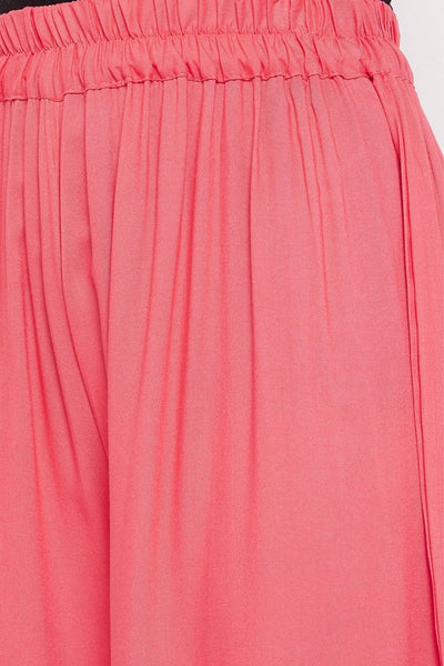 Peach Rayon Palazzo