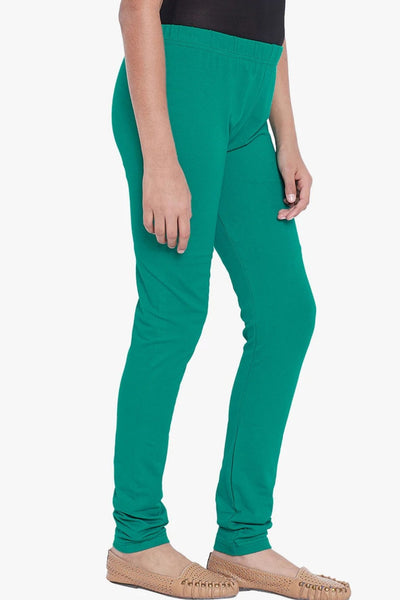 Rama Green Colour Leggings