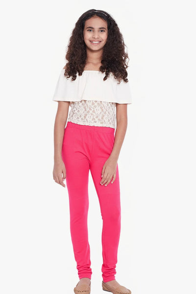 Pink Colour Leggings