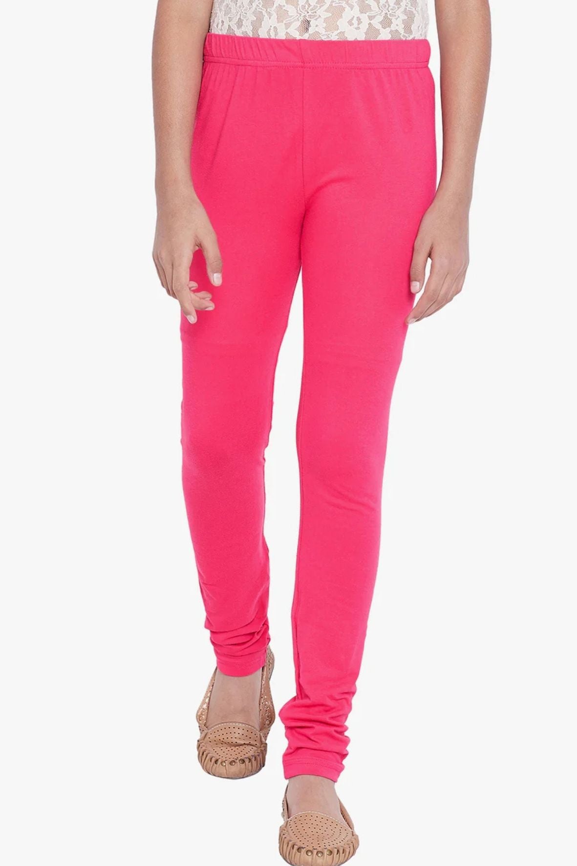 Pink Colour Leggings