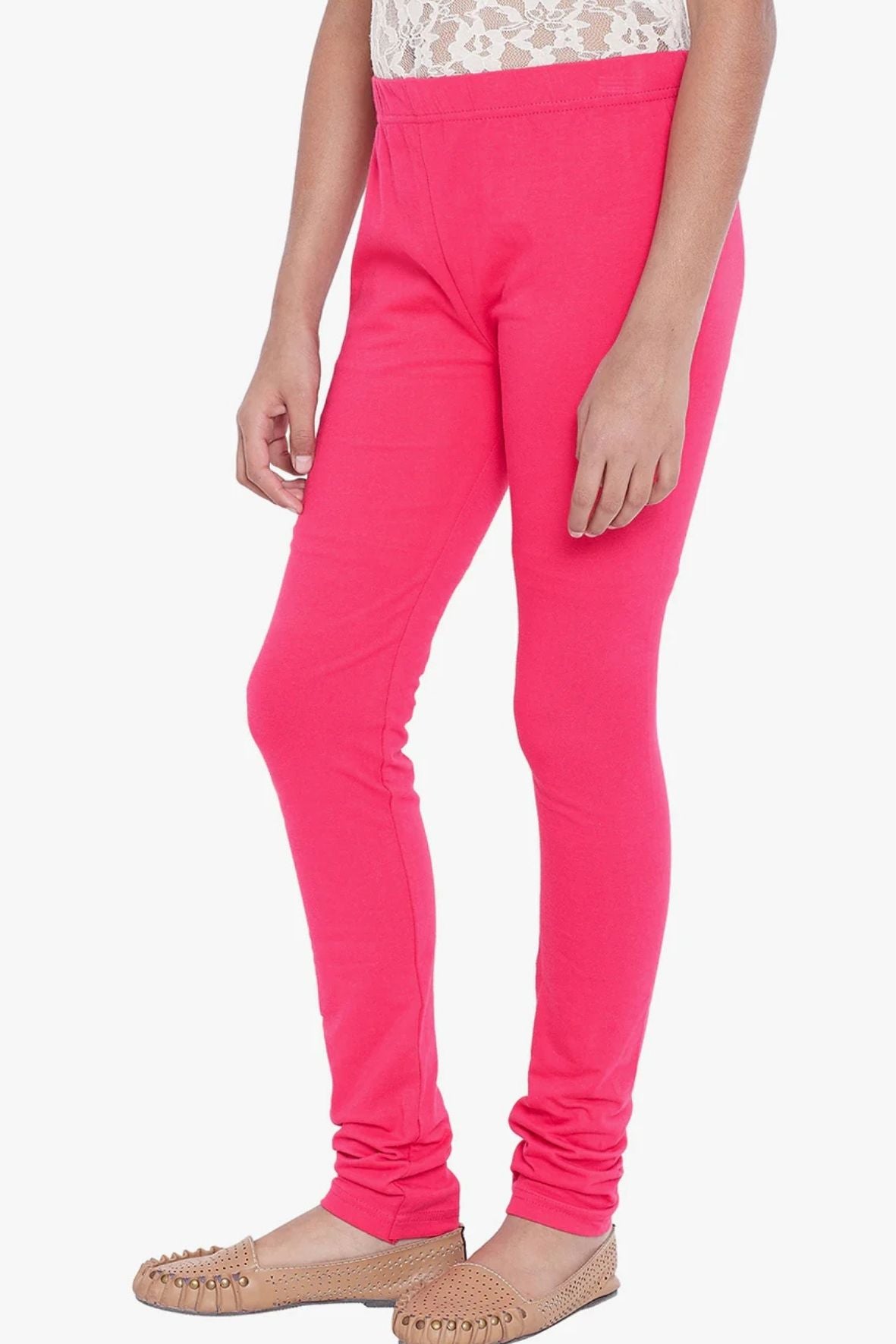 Pink Colour Leggings