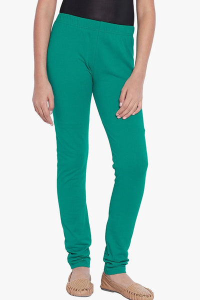 Rama Green Colour Leggings