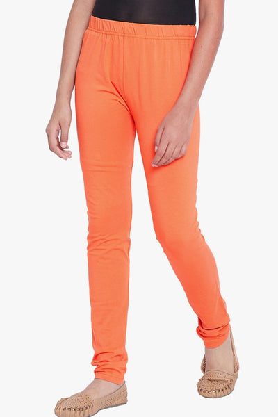 Orange Colour Leggings