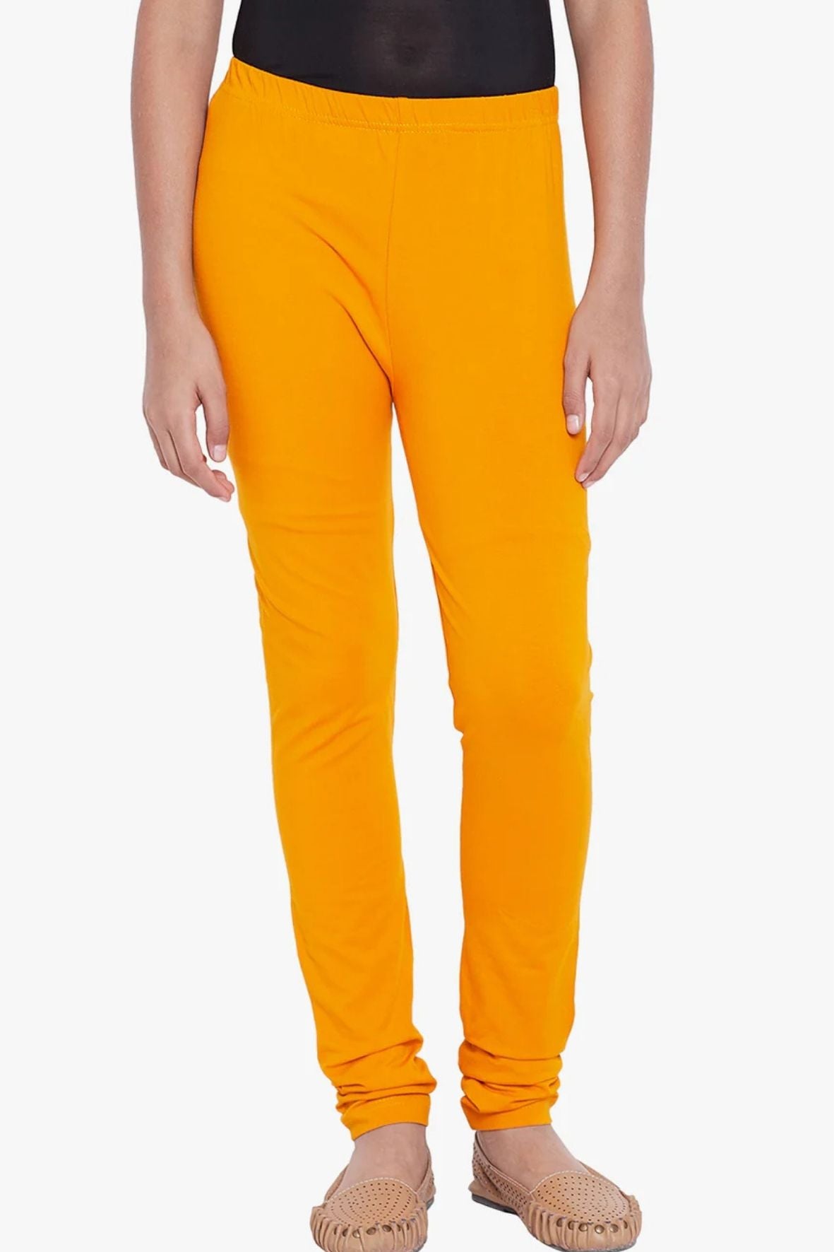 Mango Yellow Colour Leggings