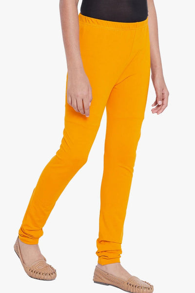Mango Yellow Colour Leggings