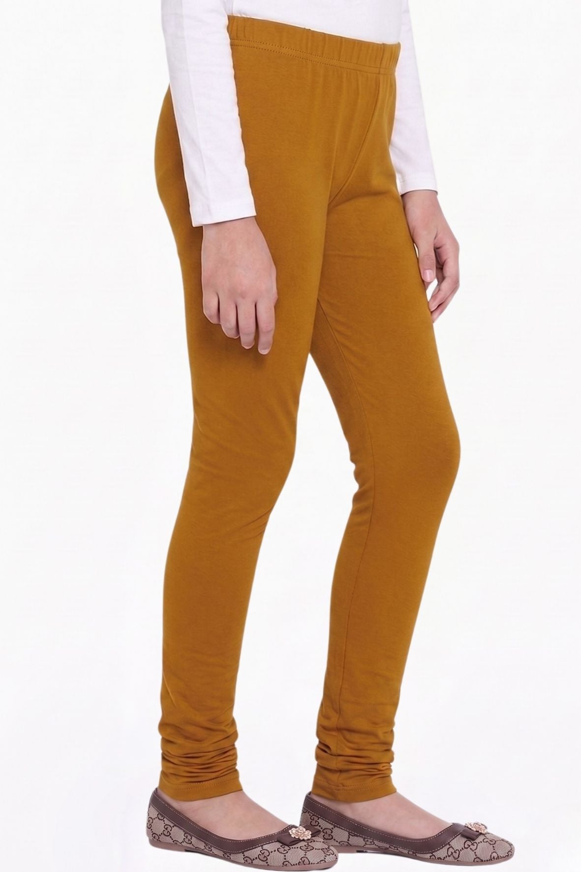 Gold Colour Leggings