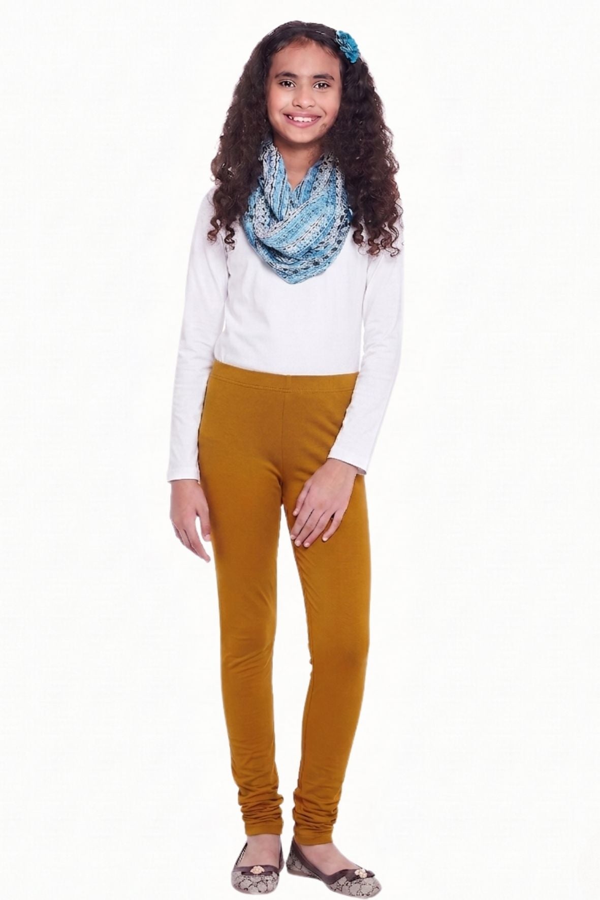 Gold Colour Leggings