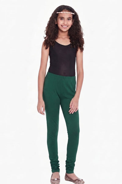 Green Colour Leggings