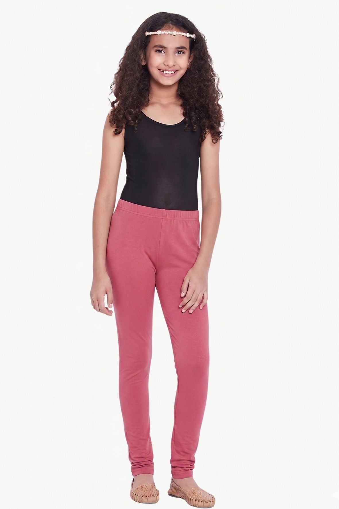 Peach Colour Leggings