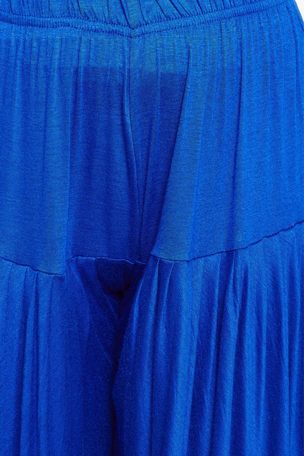 Royal Blue Viscose Dhoti Pants