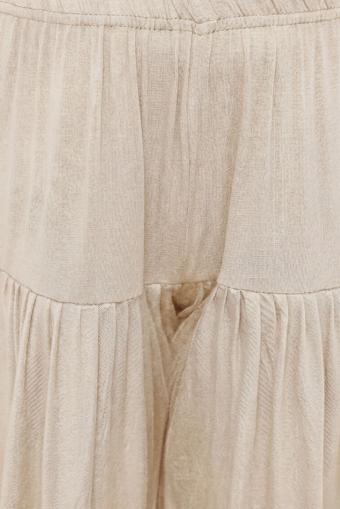 Cream Viscose Dhoti Pants