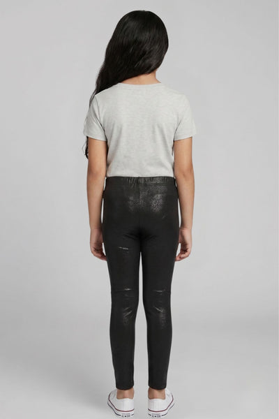 Black Shimmer Leggings