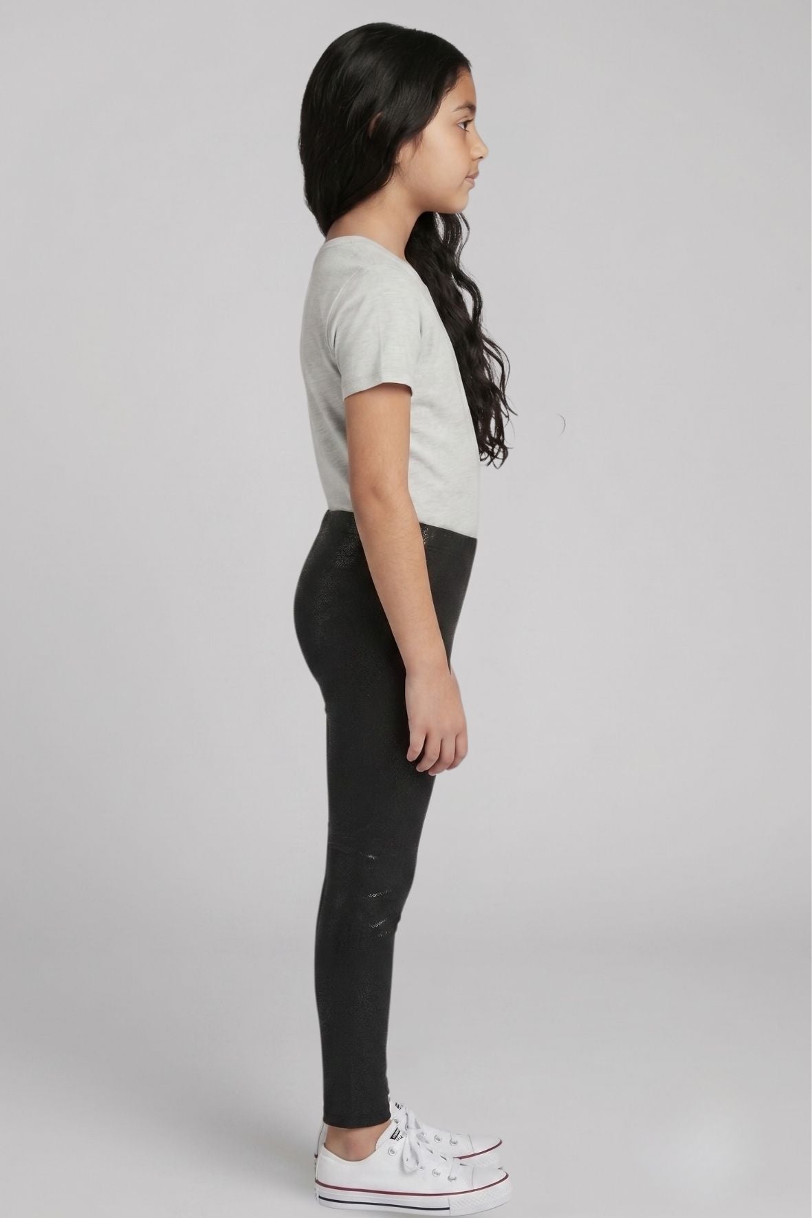 Black Shimmer Leggings