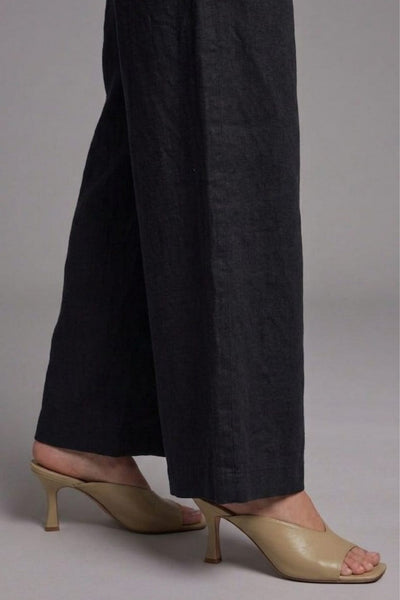 Black Denim Palazzo