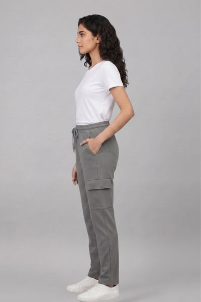 Women’s Grey Cargo Pants