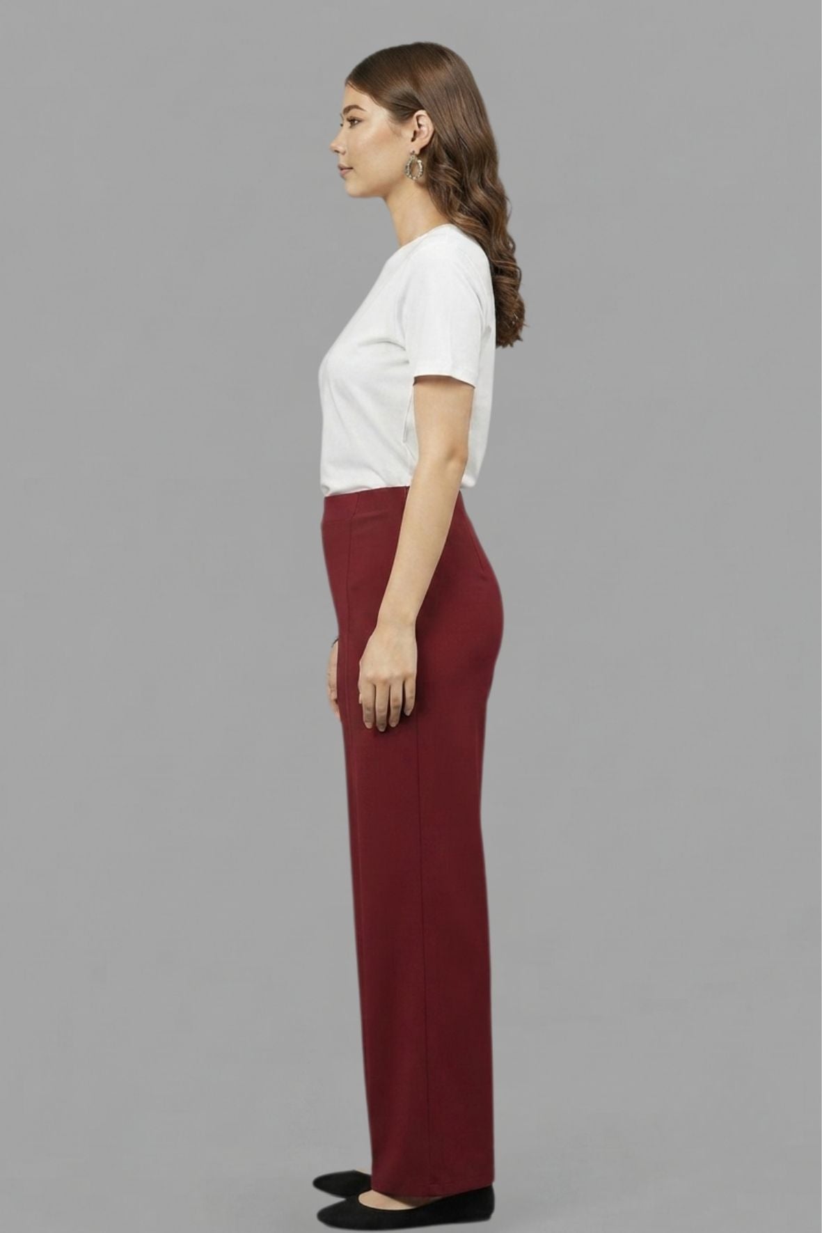 Maroon Women’s Trousers