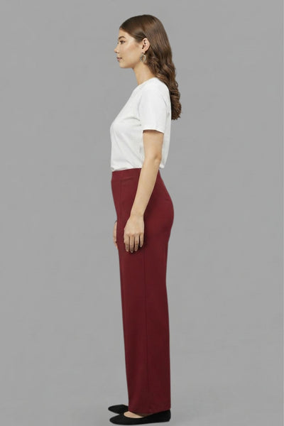 Maroon Women’s Trousers