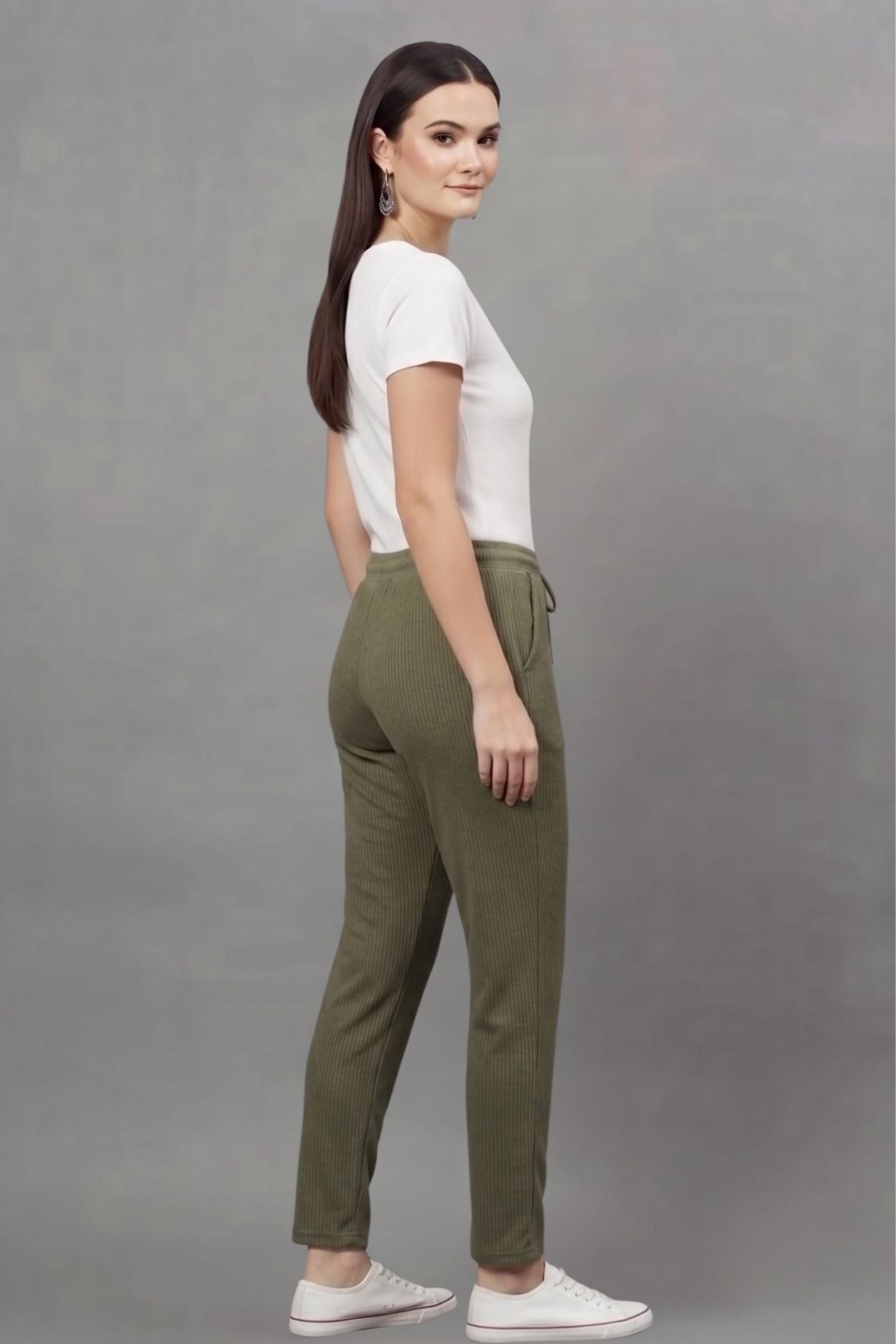 Olive Green Women's Fukuro Pants