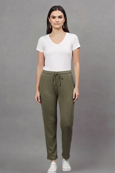Olive Green Women's Fukuro Pants