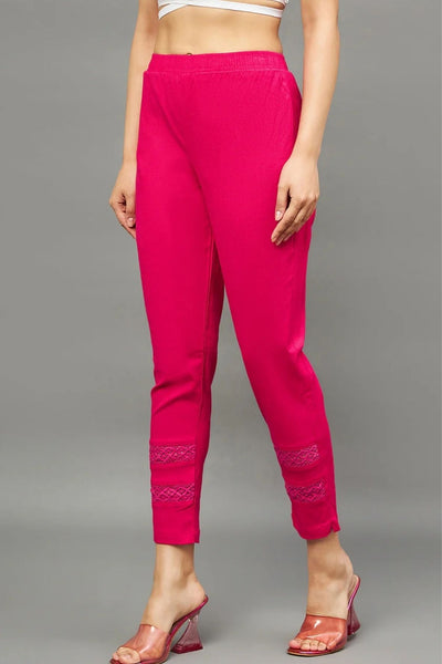 Pink Double Lace Pant