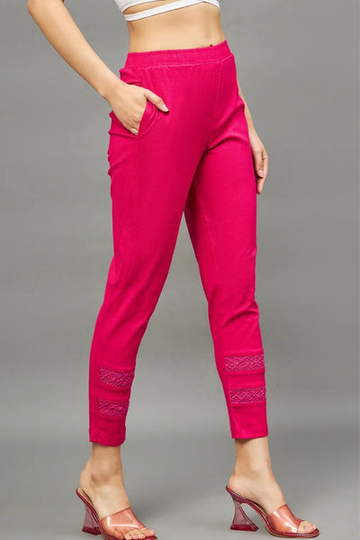 Pink Double Lace Pant