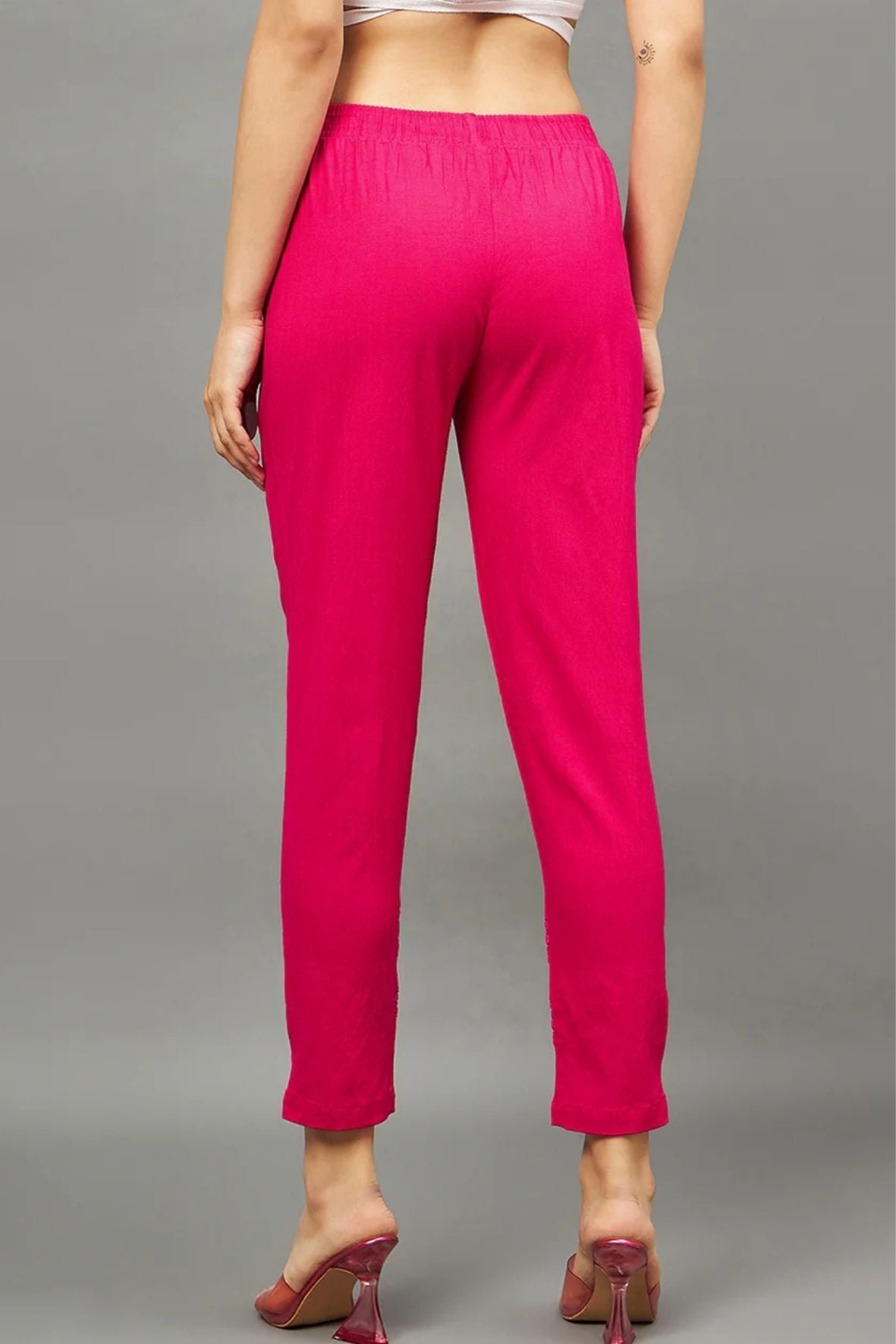 Pink Double Lace Pant