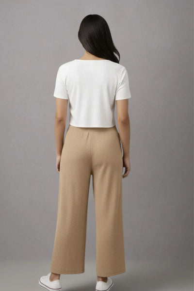 Skin Zara Rib Palazzo