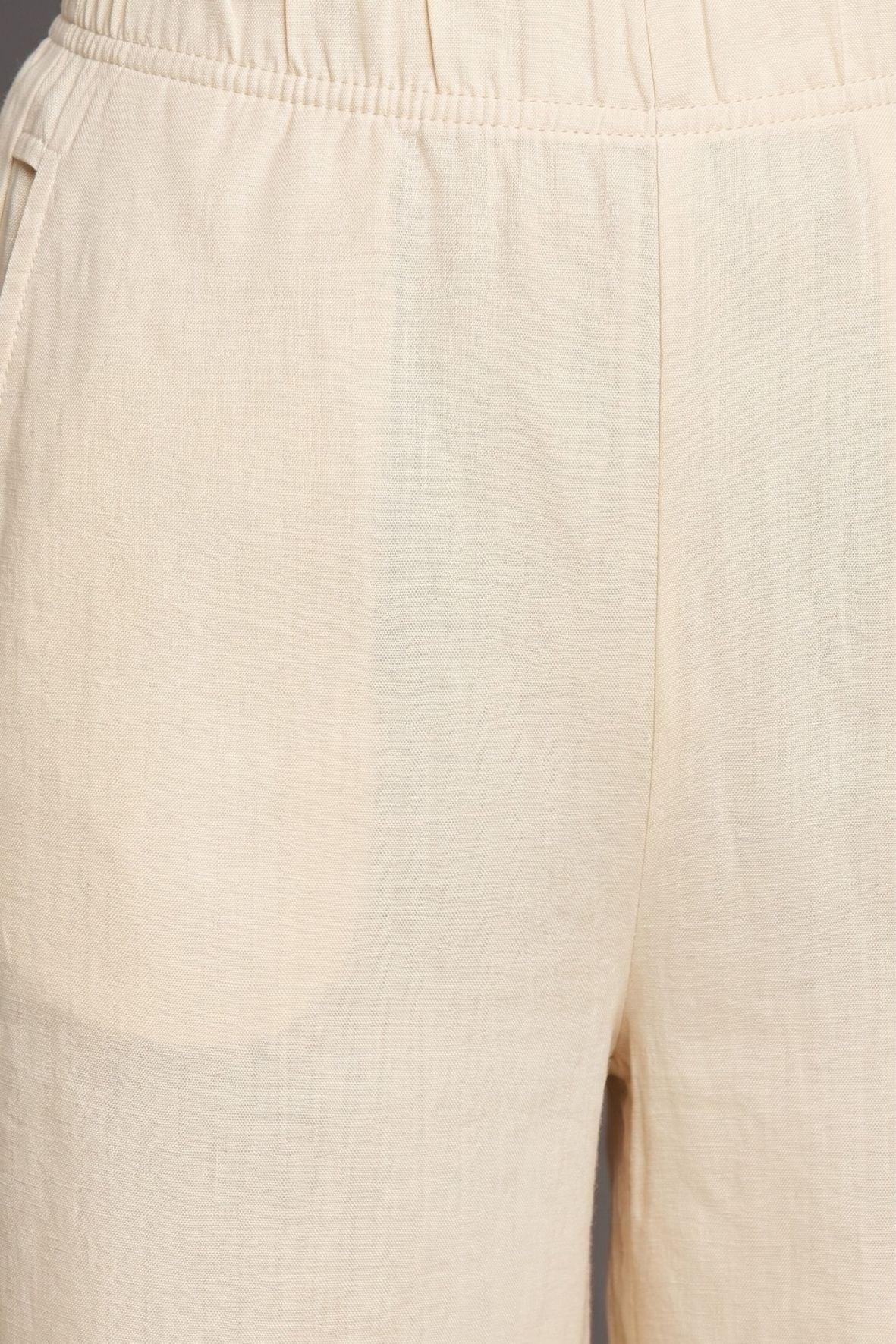 Skin Plain Viscose Palazzo