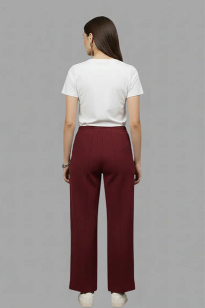 Maroon Women’s Trousers