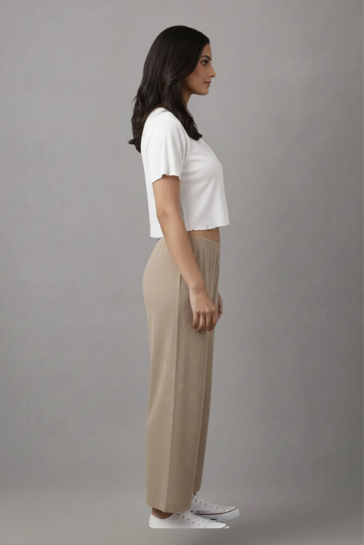 Fawn Zara Rib Palazzo