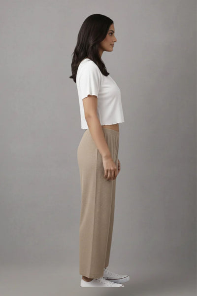 Fawn Zara Rib Palazzo
