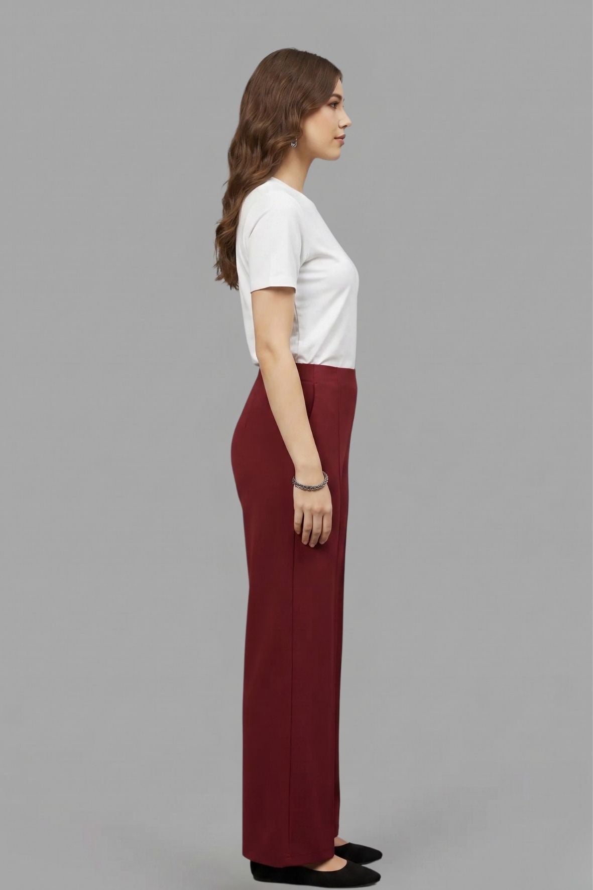 Maroon Women’s Trousers