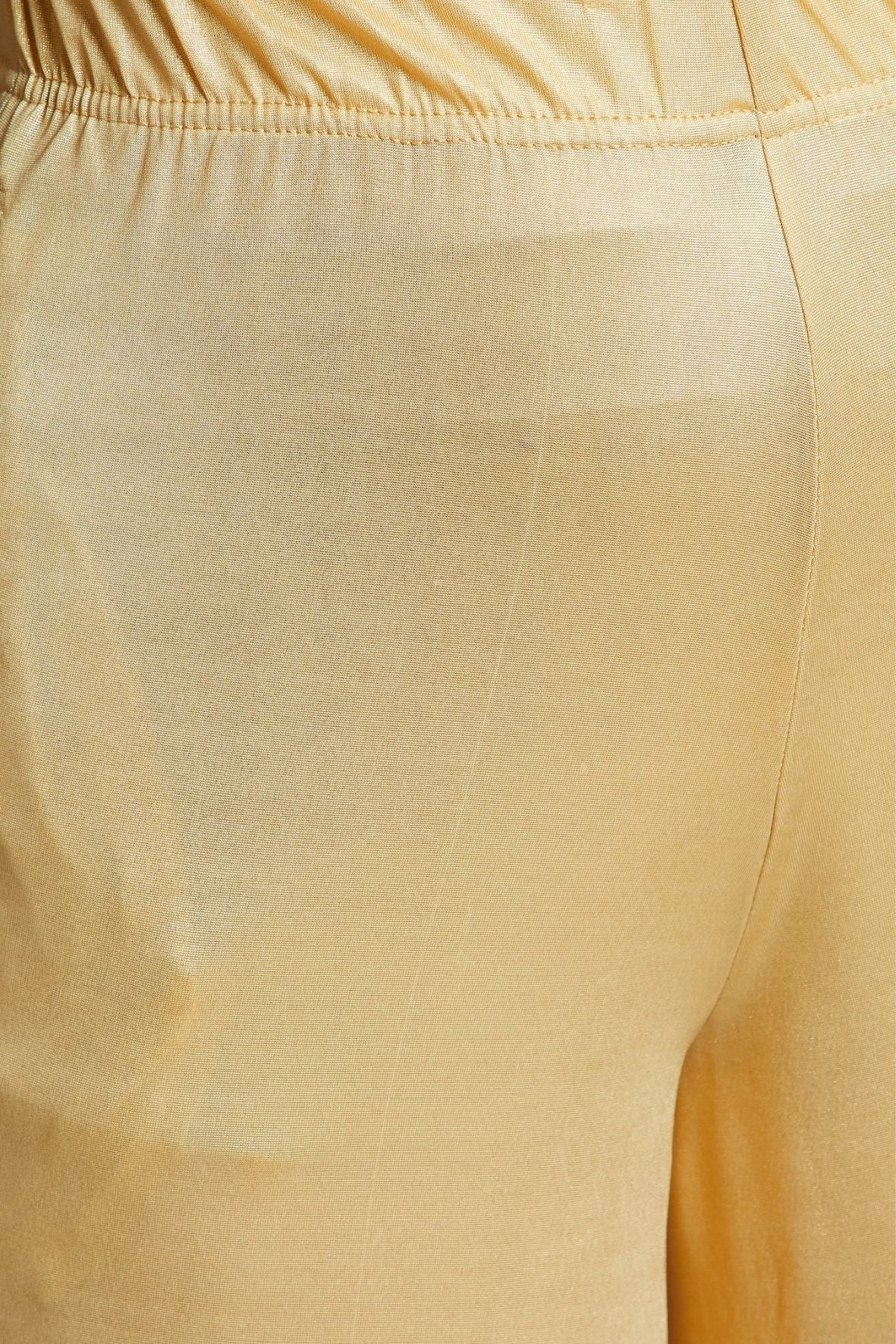 Light Gold Shimmer Palazzo