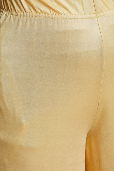 Light Gold Shimmer Palazzo