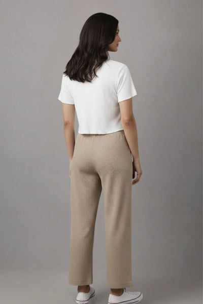 Fawn Zara Rib Palazzo