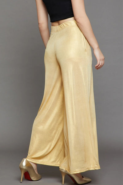 Light Gold Shimmer Palazzo