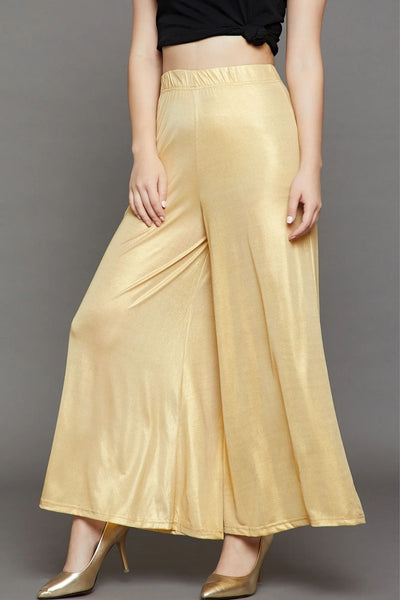 Light Gold Shimmer Palazzo