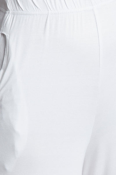 White Plain Viscose Palazzo