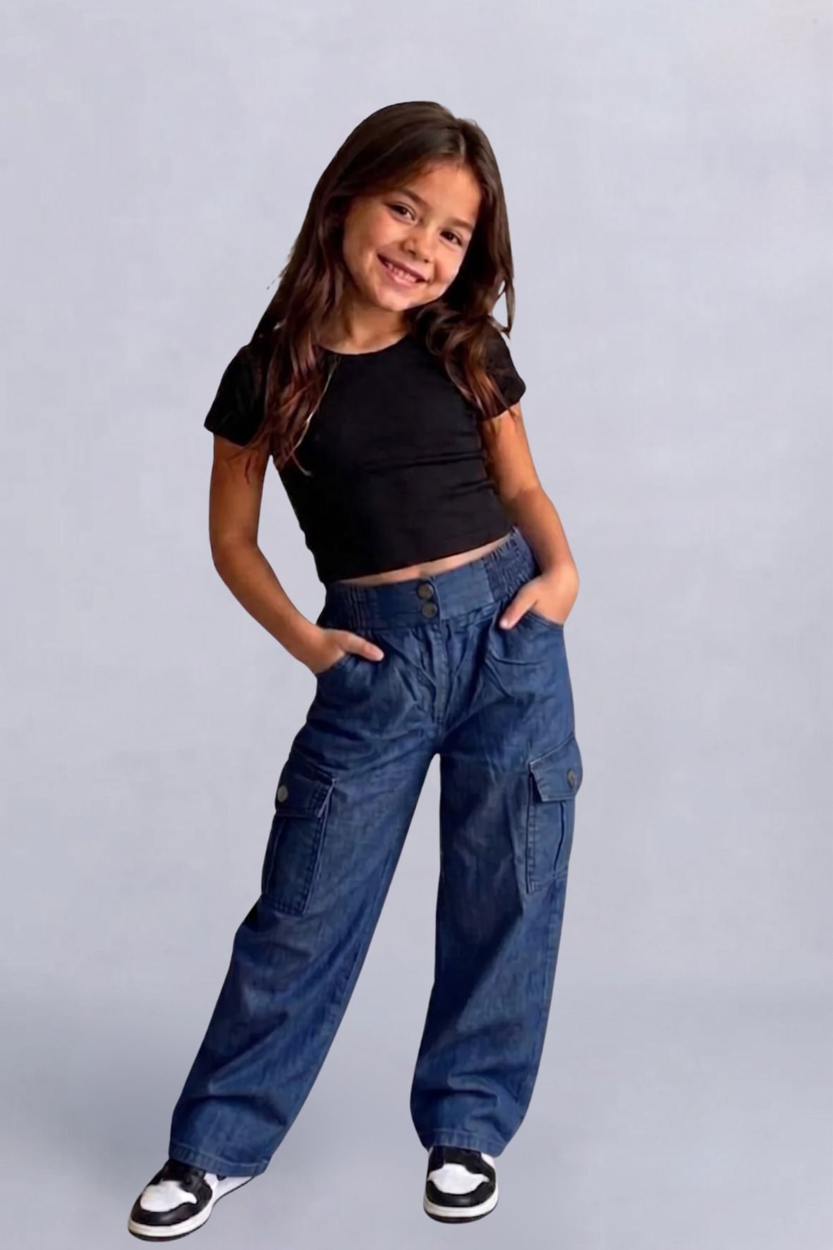 Girls Denimx Denim cargo