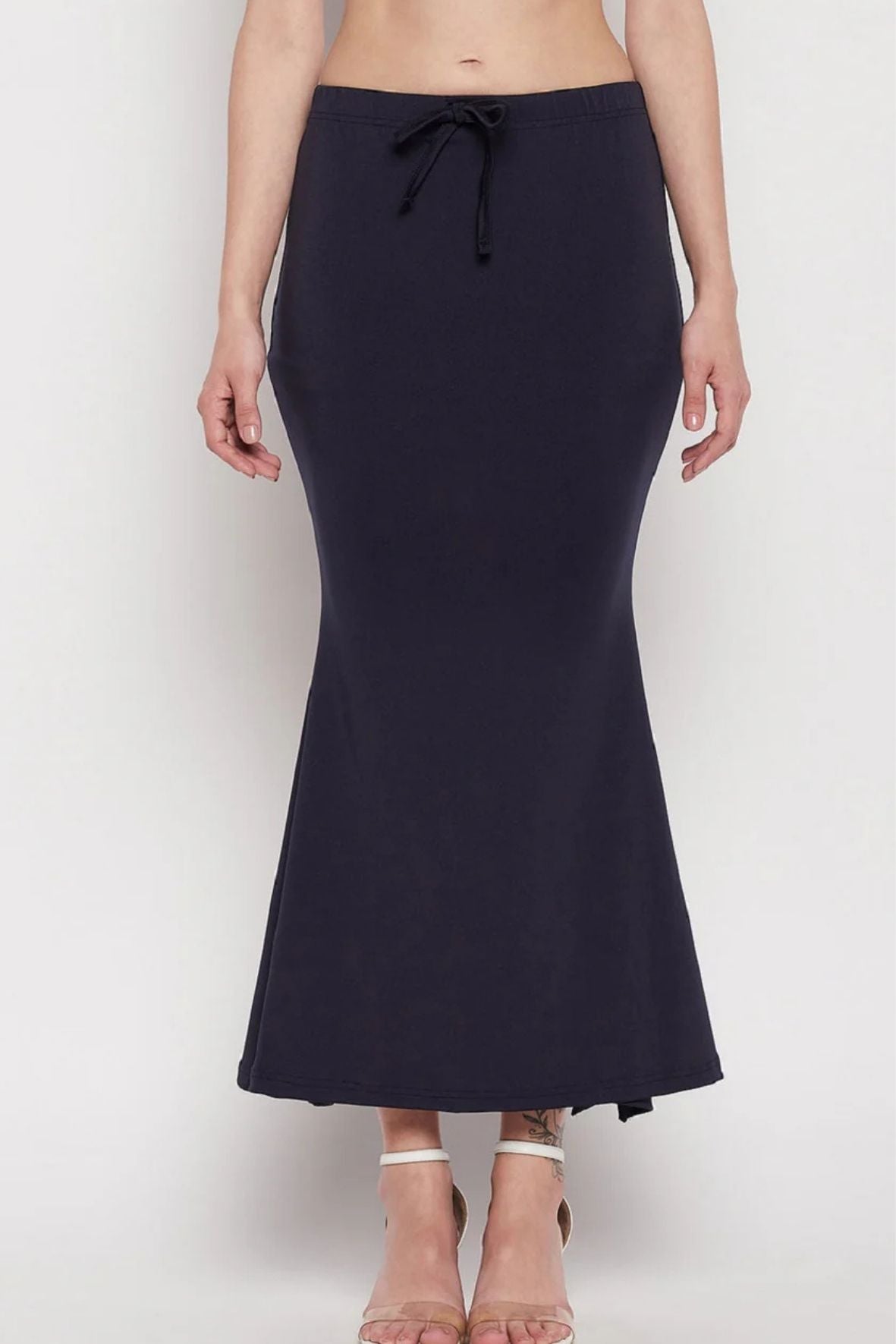 Dark Grey Petticoat Saree Shapewear Inskirt